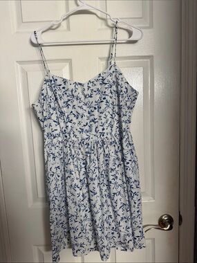 White And Blue White Hm Flower Dress for Sale up to 90% Off: Poshmark
